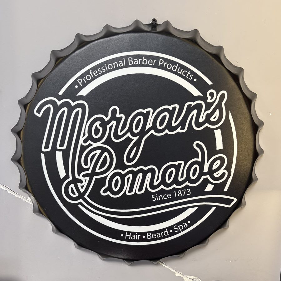 Morgan's Pomade tabelası